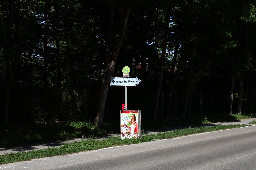 Haltestelle: Kaserne Grünau