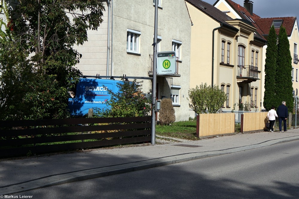 Haltestelle: Pfaffenhofen, Scheyerer Straße