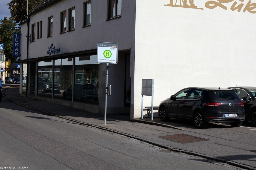 Haltestelle: Pfaffenhofen, Schulstraße / Altstadt Süd