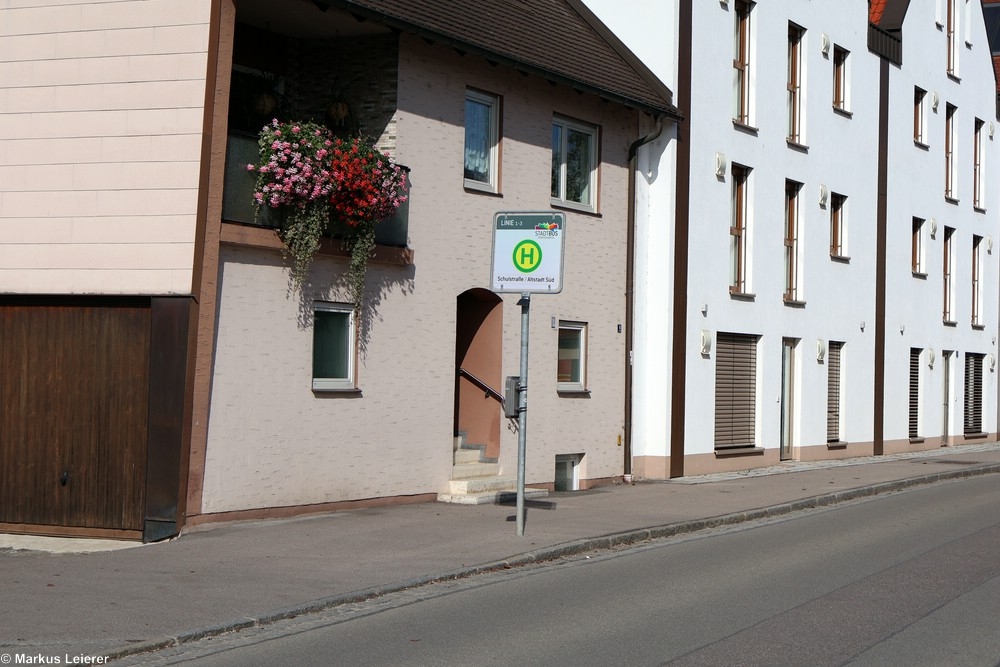 Haltestelle: Pfaffenhofen, Schulstraße / Altstadt Süd