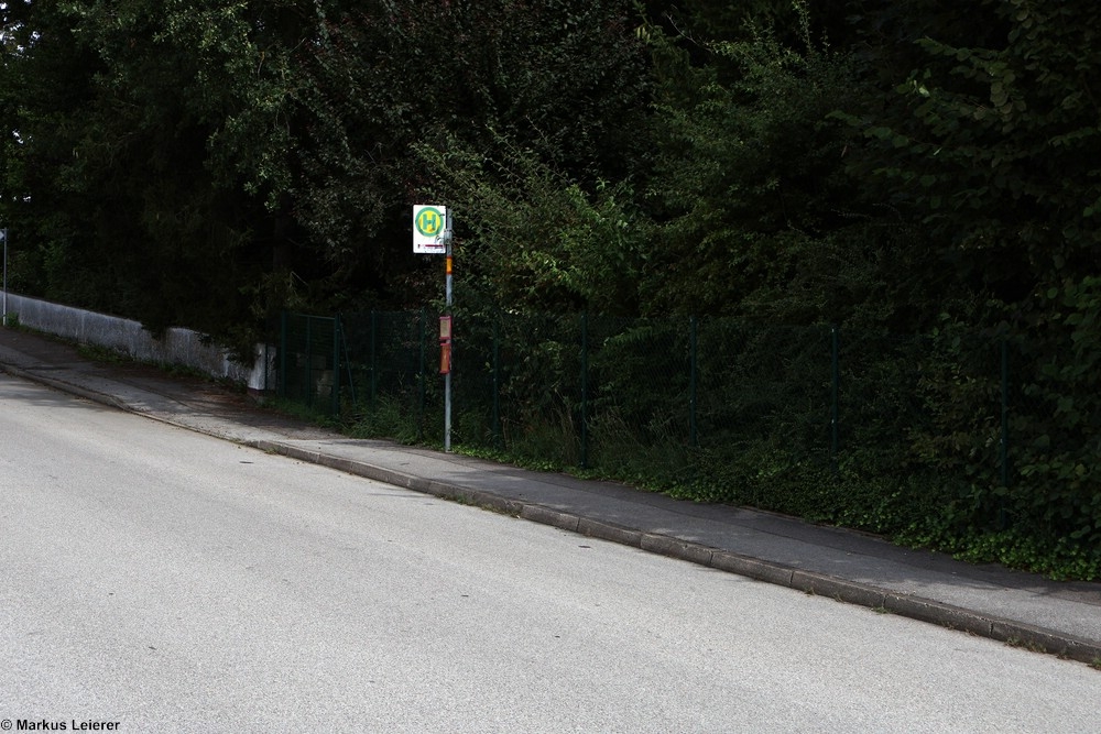 Haltestelle: Biberg, Gartenstraße