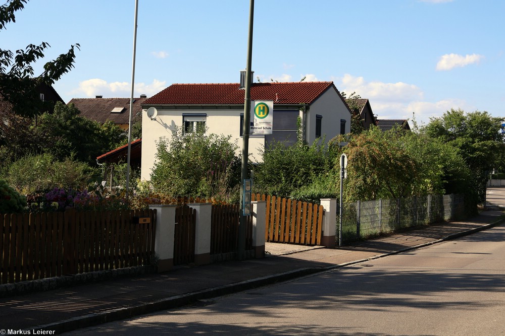Haltestelle: Mühlried, Schule