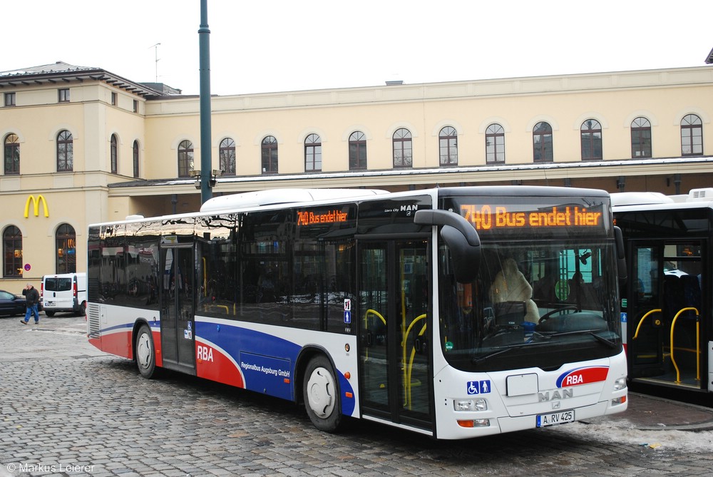 A-RV 425 | Augsburg, Hauptbahnhof