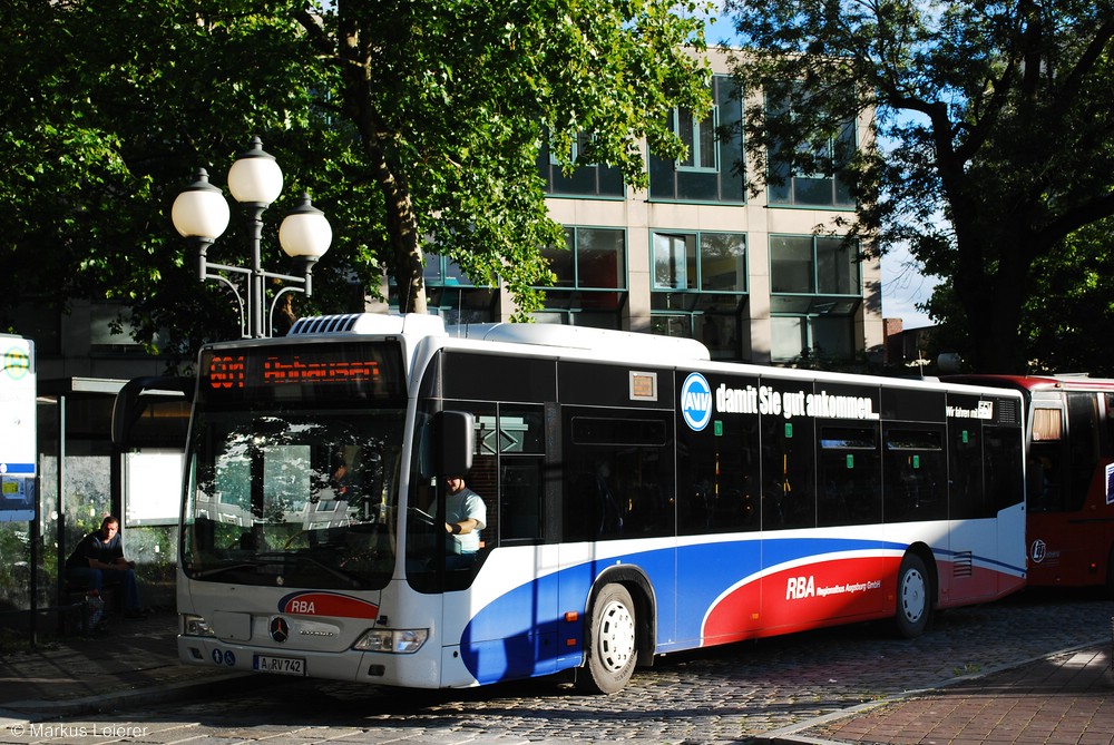 A-RV 742 | Augsburg, Hauptbahnhof