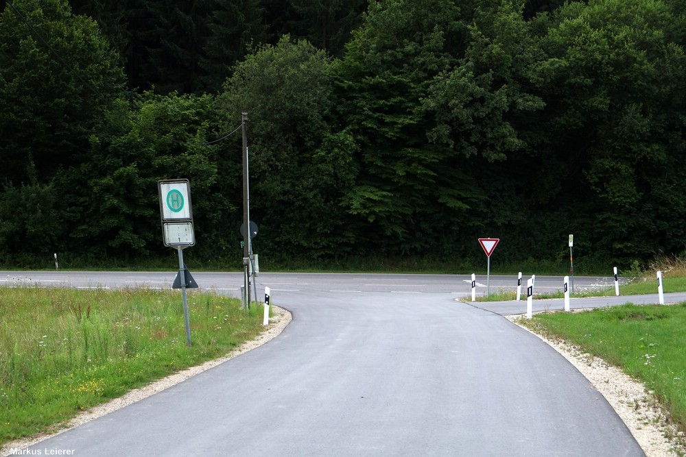 Haltestelle: Siebenecken, Staatsstraße