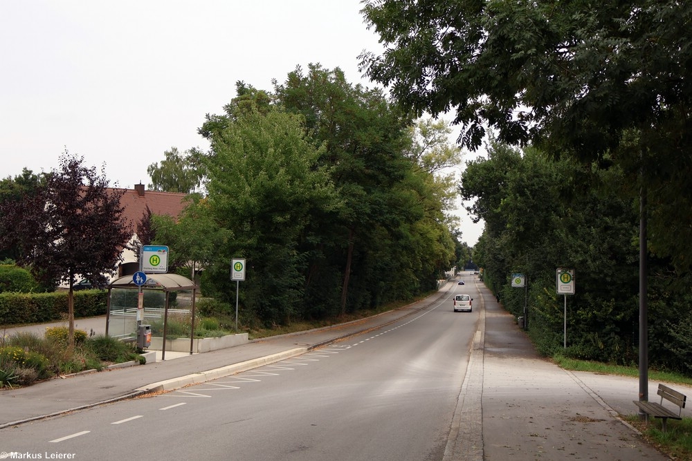 Haltestelle: Pfaffenhofen, Hirschberger Wiese / Friedhof