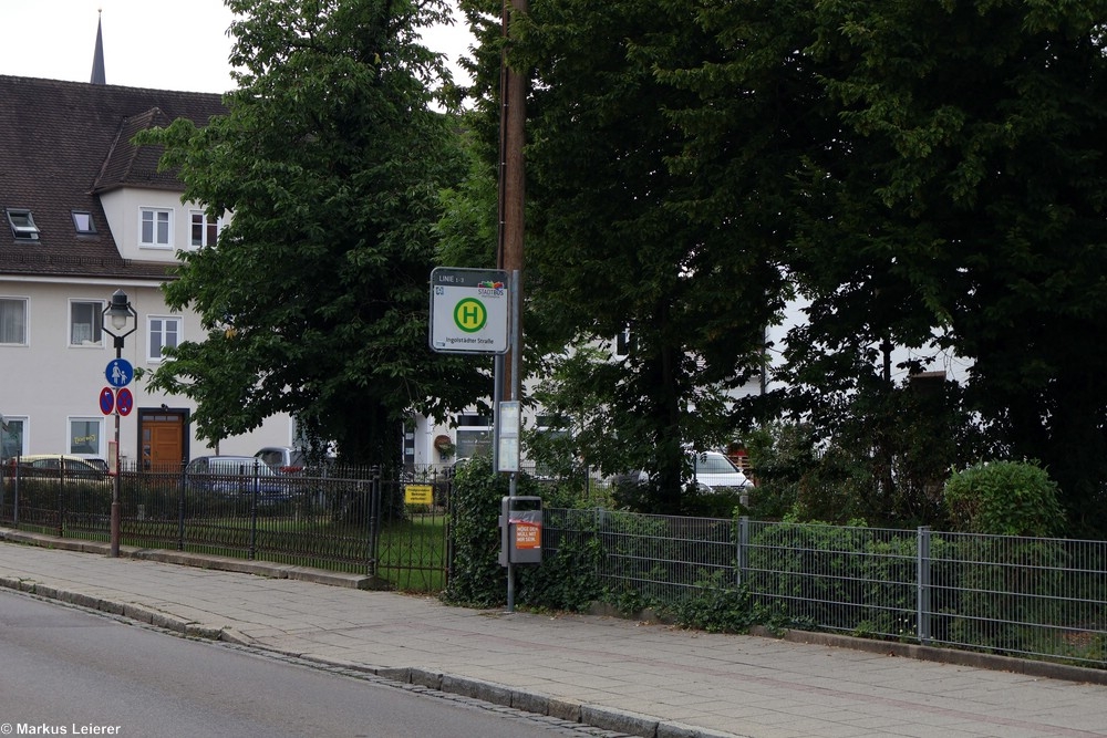 Haltestelle: Pfaffenhofen, Ingolstädter Straße