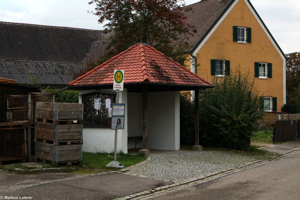 Haltestelle: Niederwöhr, Kreisel