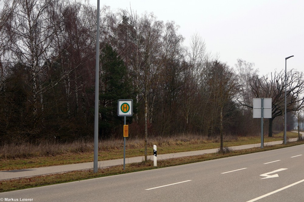 Haltestelle: Neuburg, Audi Industriegebiet