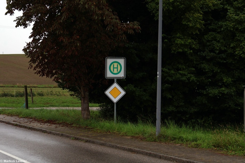 Haltestelle: Geisenhausen, SB-Halt