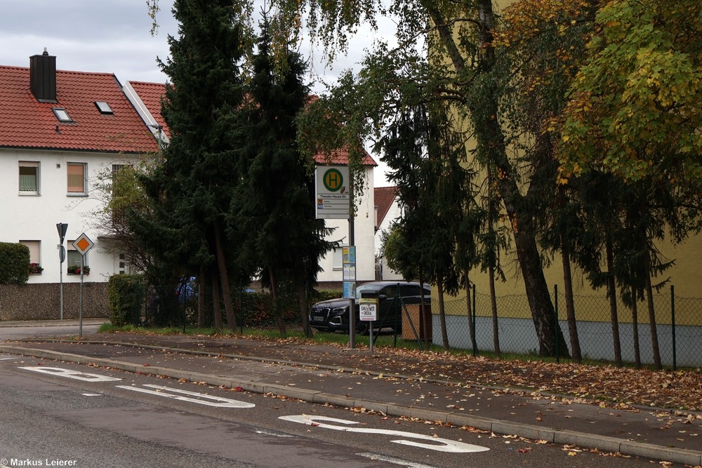 Haltestelle: Theodor-Heuss-Straße
