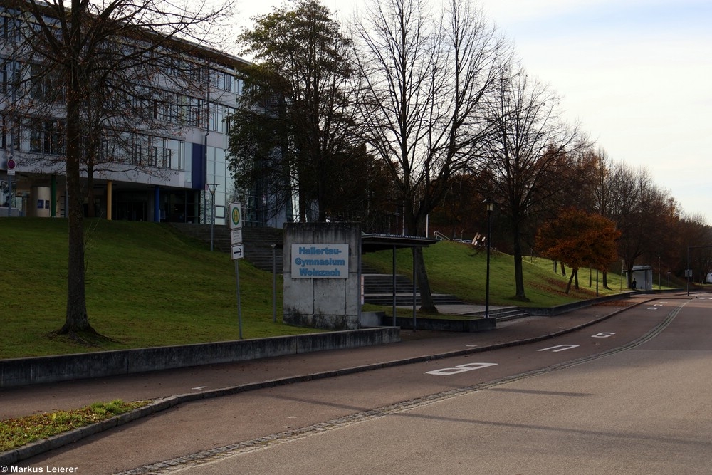 Haltestelle: Wolnzach, Gymnasium