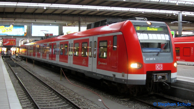 Alstom 423 207 | München Hbf (Hauptbahlle)