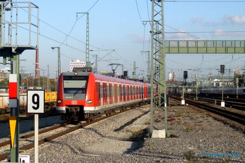 Alstom 423 243 | Hirschgarten (Friedenheimer Brücke)