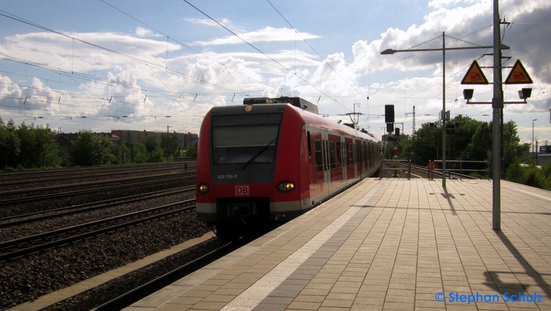 Alstom 423 735 | Hirschgarten (Friedenheimer Brücke)