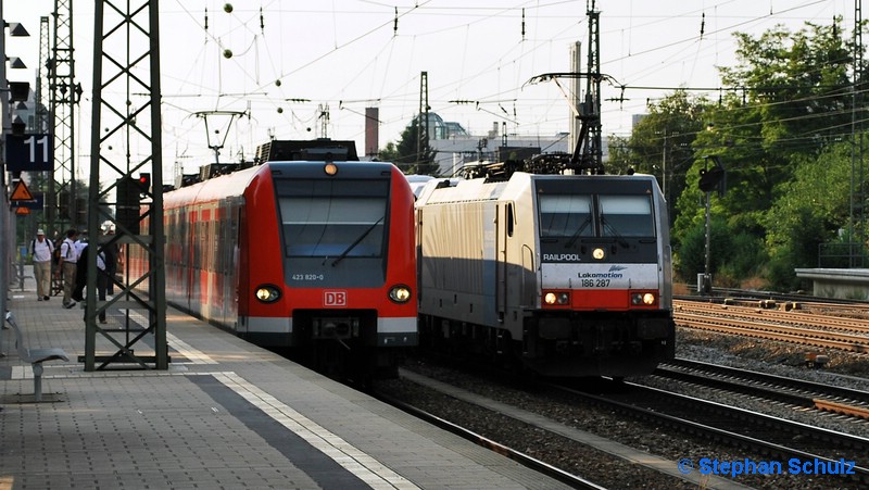 Alstom 423 820 und 186 287 | Heimeranplatz